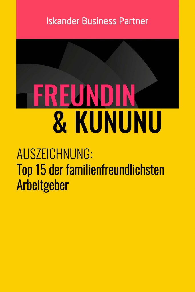 Freundin & Kununu: Top 15 der familienfreundlichsten Arbeitgeber